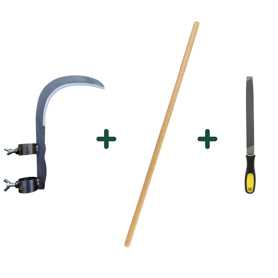 Curved Steel Weed Cutter Head