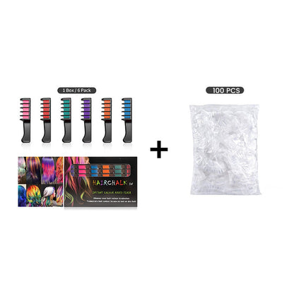 Temporary Hair Dye Chalk Comb- Cruelty Free