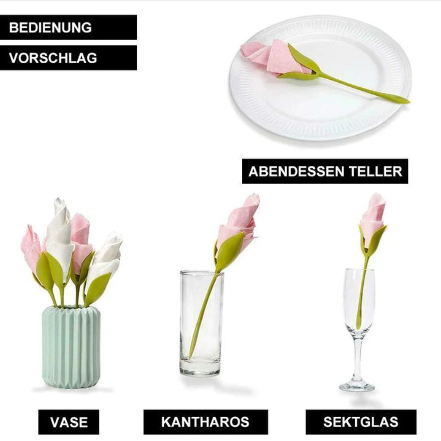 💐 Instant Tissue Rose Bouquet Maker