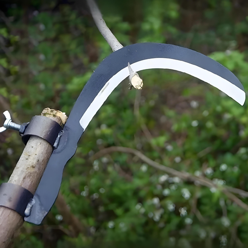 Curved Steel Weed Cutter Head