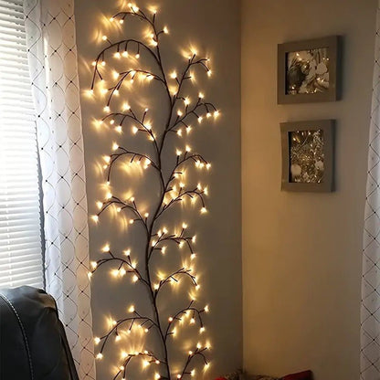 96 LED Large Size Warm White Tree Branch Smart LED with Remote - Trendart
