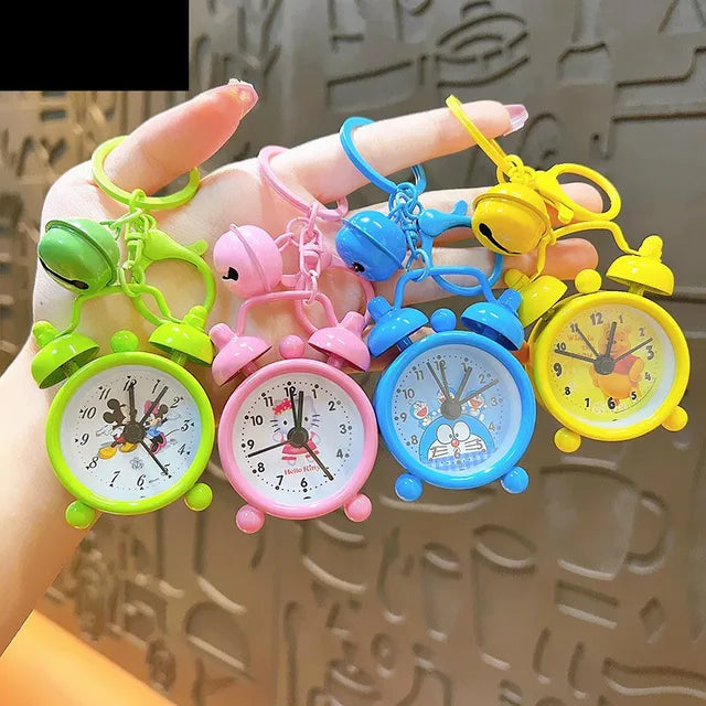 ⏰ Mini Retro Clock Keychain with real Alarm 🌟