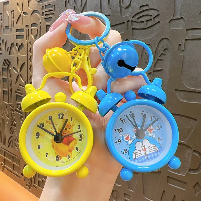 ⏰ Mini Retro Clock Keychain with real Alarm 🌟