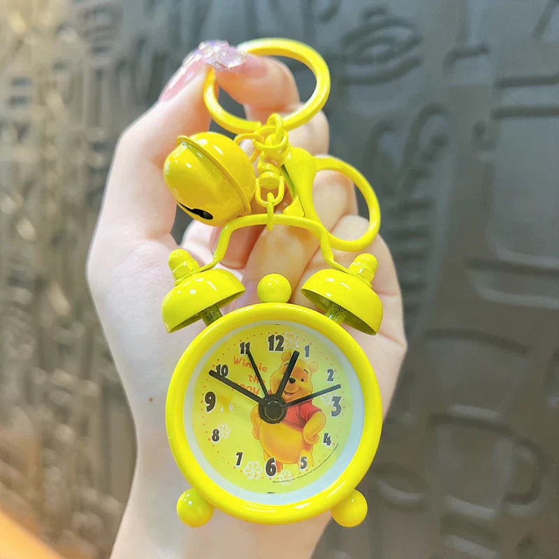 ⏰ Mini Retro Clock Keychain with real Alarm 🌟