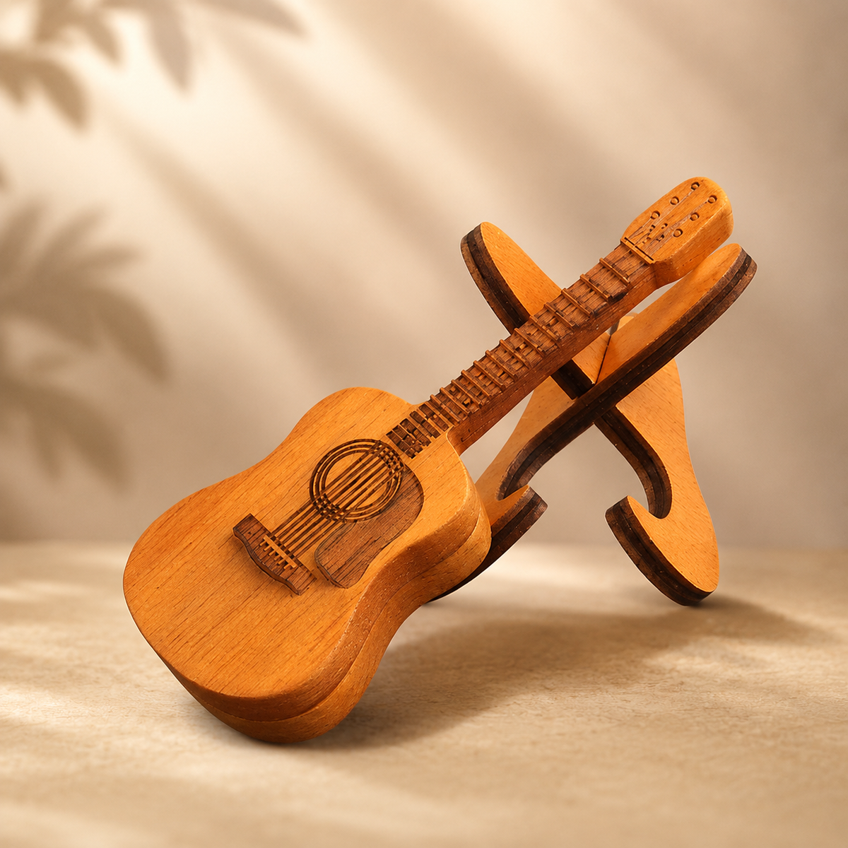 Classic Wooden Keepsake 🎸