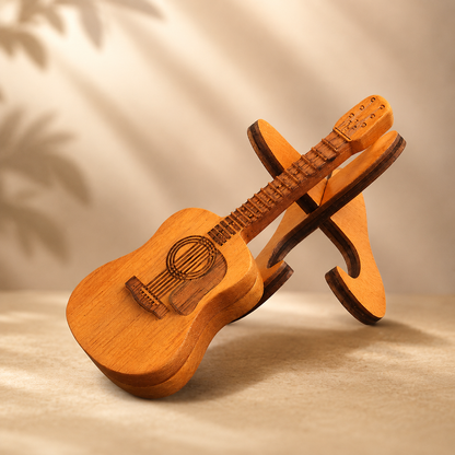 Classic Wooden Keepsake 🎸