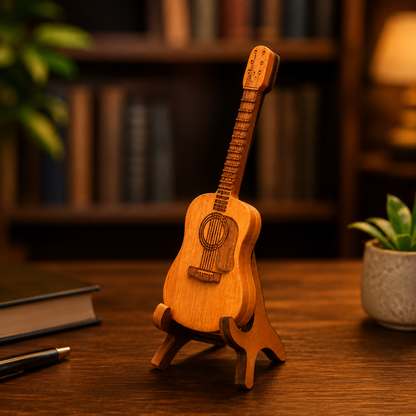 Classic Wooden Keepsake 🎸
