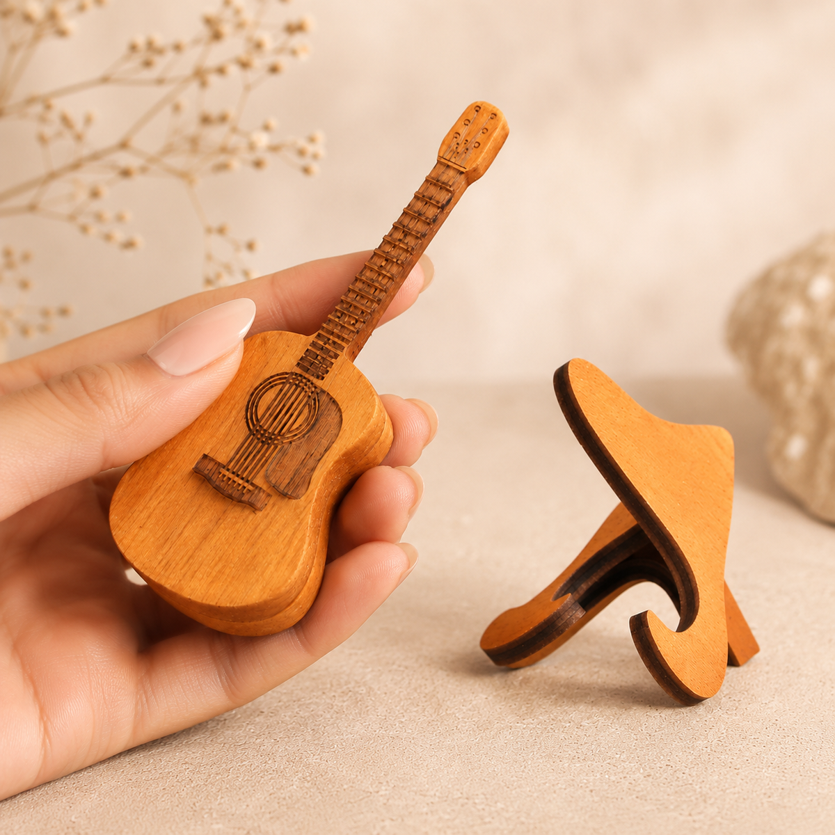 Classic Wooden Keepsake 🎸