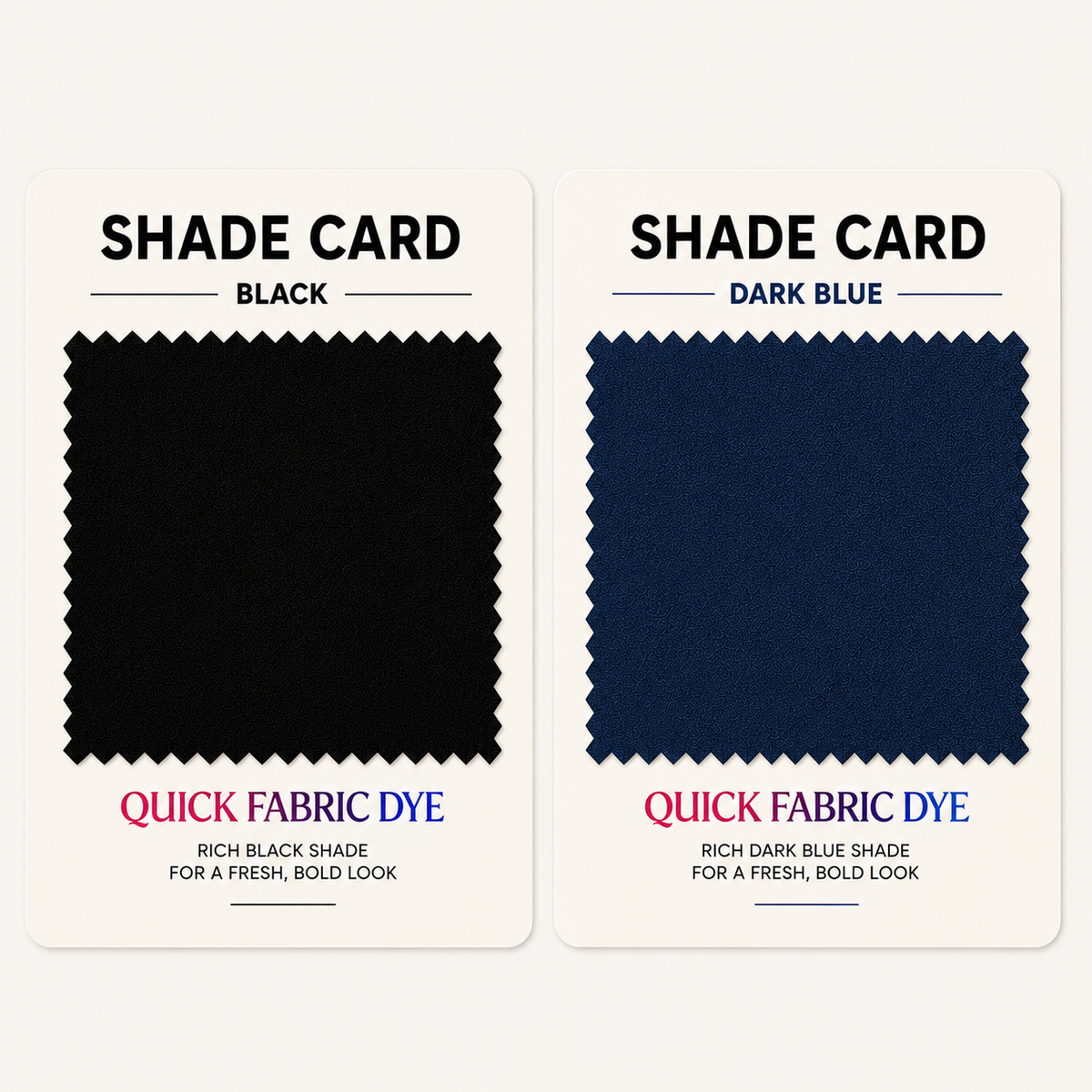 Safrang Quick Fabric Dye - Black+Dark Blue