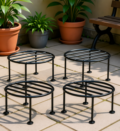 Premium Stainless Steel Plant Stand Set