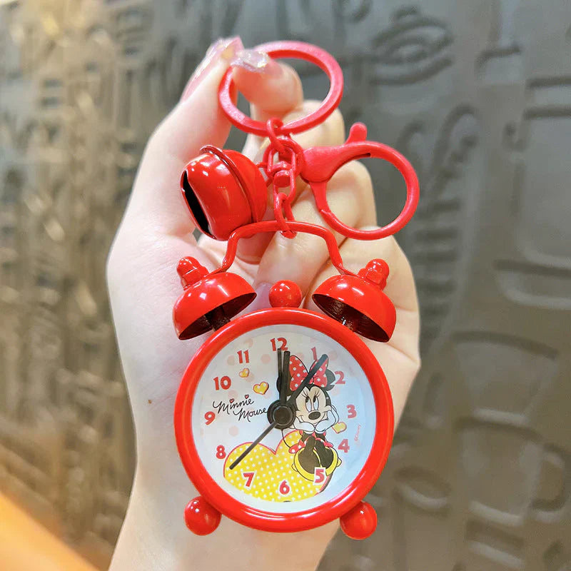 ⏰ Mini Retro Clock Keychain with real Alarm 🌟