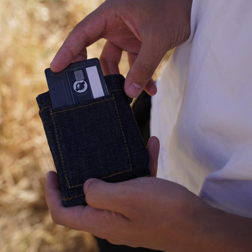 CHOSHORTS DENIM Wallet