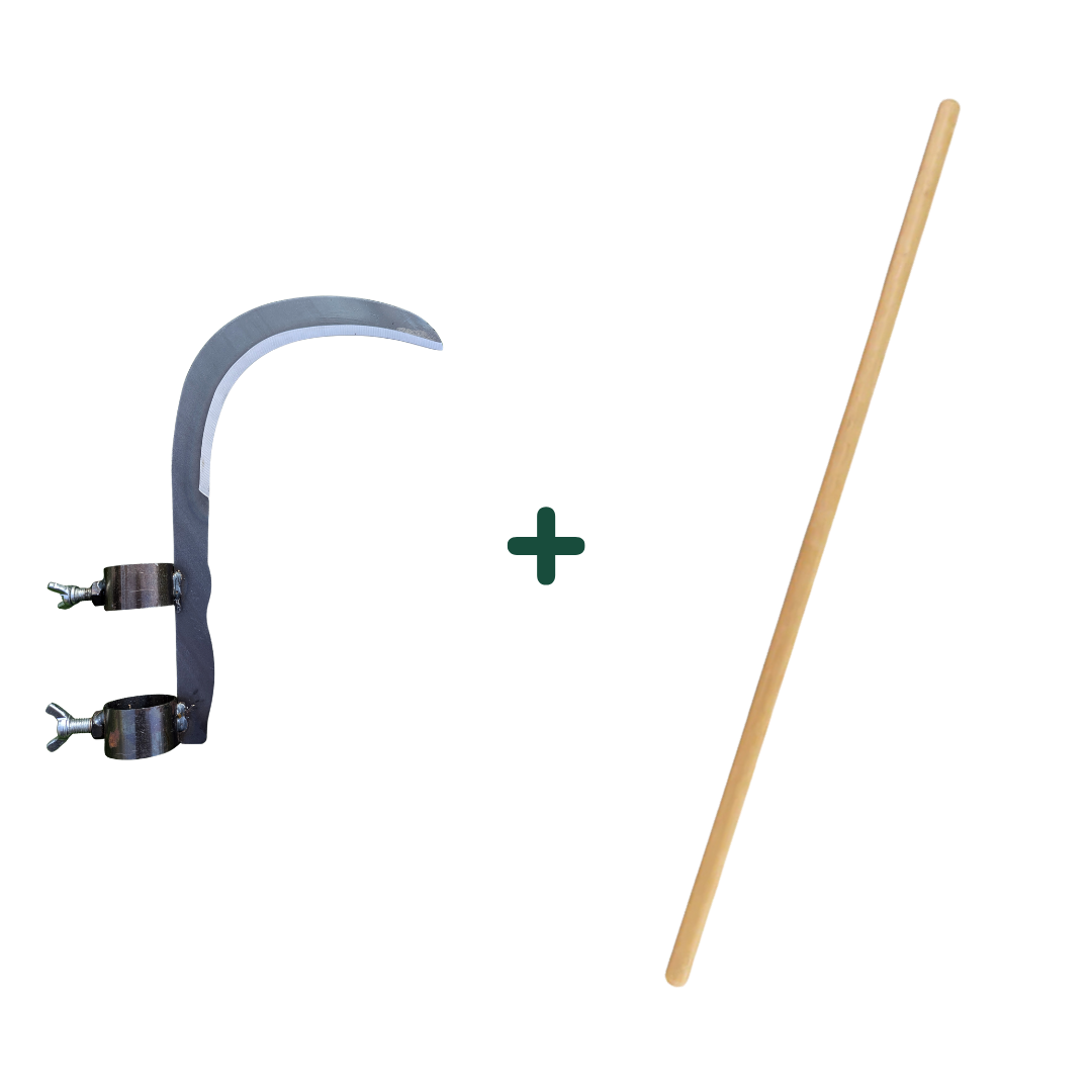 Curved Steel Weed Cutter Head
