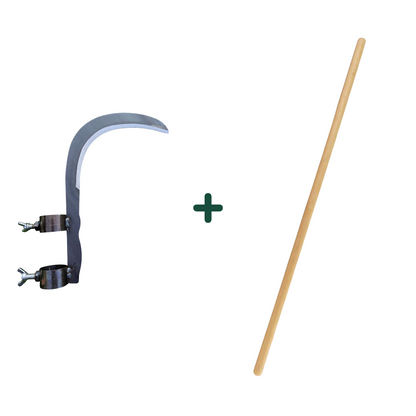 Curved Steel Weed Cutter Head