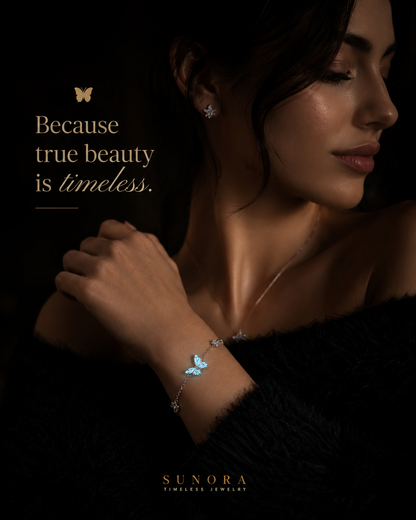 Lumière Glowing Blue Butterfly Bracelet💙