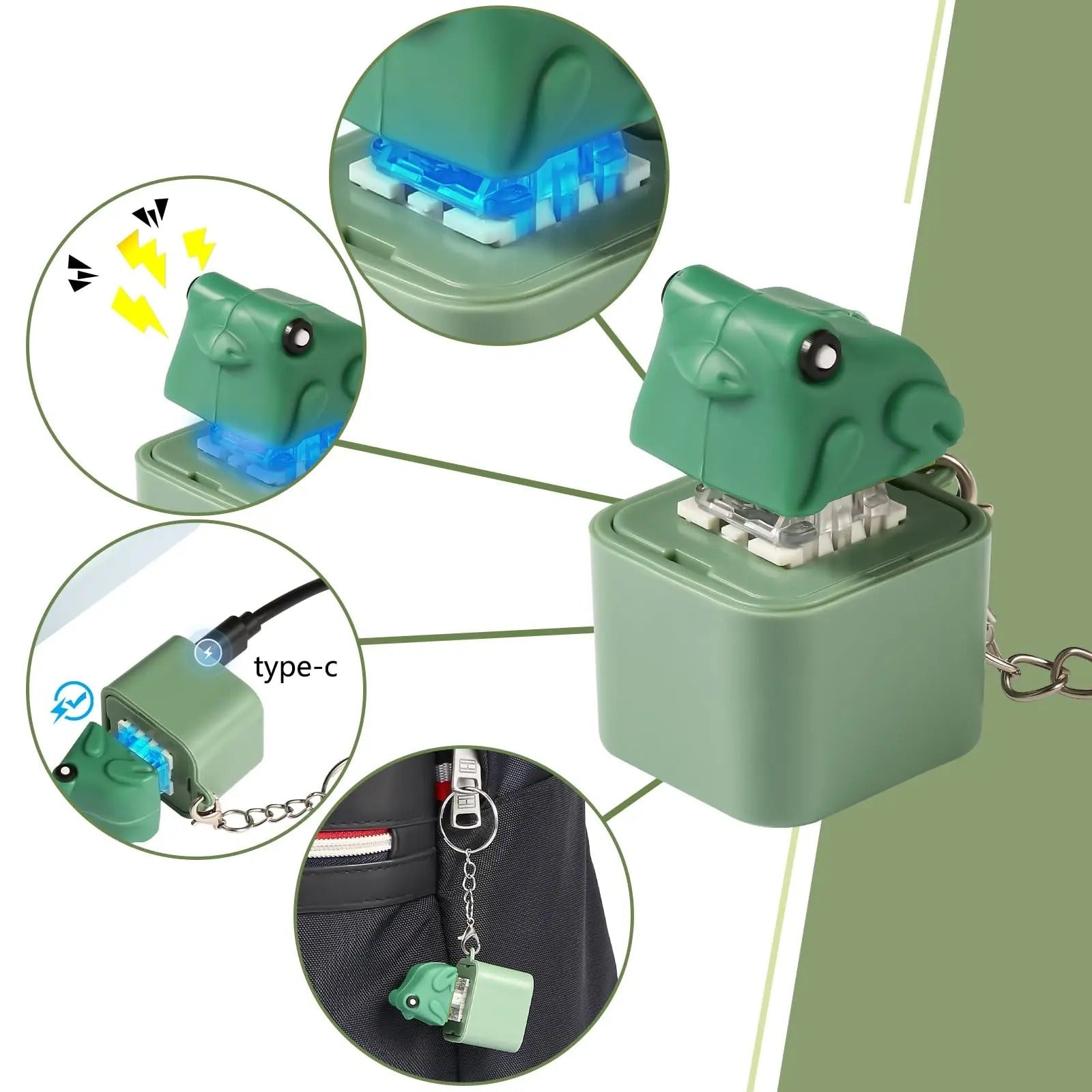 FROG KEYCHAIN - Trendart