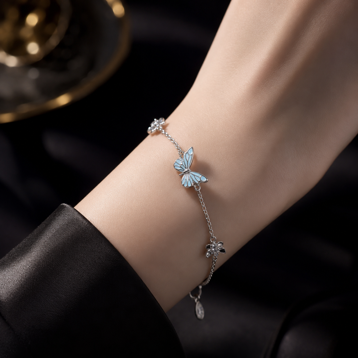 Lumière Glowing Blue Butterfly Bracelet💙