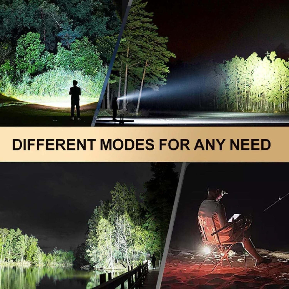 LuminaPro 8-Mode Ultra-Bright Aluminum Keychain Torch & Pocket Light