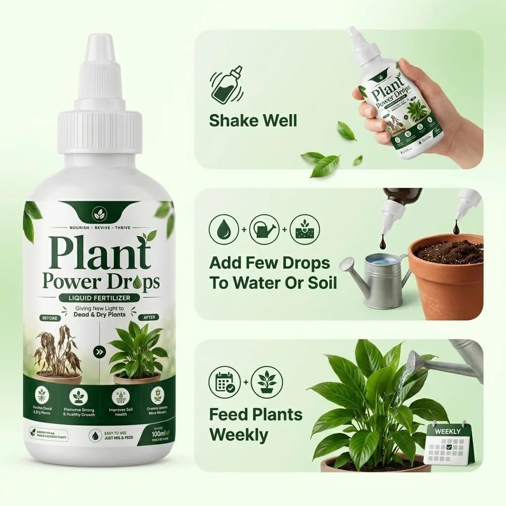 All-Garden Nourish power plant drops 🌱