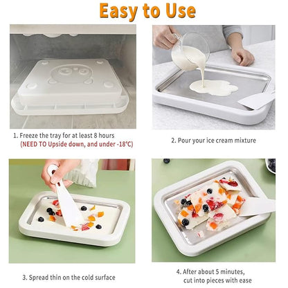 Instant Homemade Rolled Ice Cream Maker ❄ - Trendart