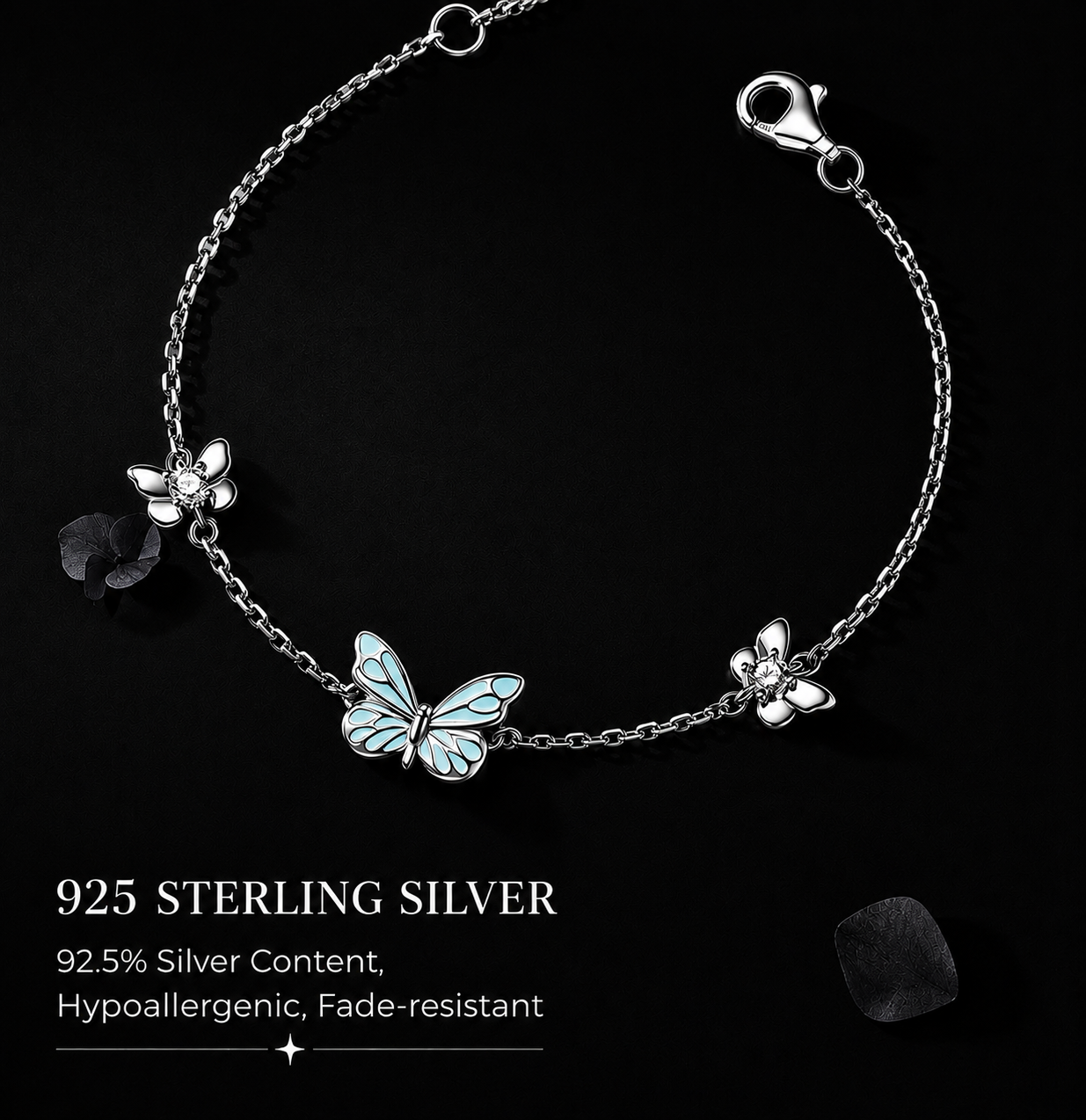 Lumière Glowing Blue Butterfly Bracelet💙