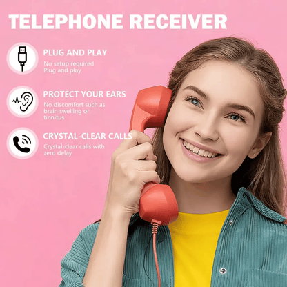 ☎️ Retro telephone handset with Type-C interface 📞 - Trendart