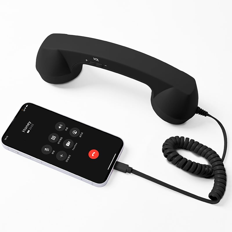 ☎️ Retro telephone handset with Type-C interface 📞 - Trendart
