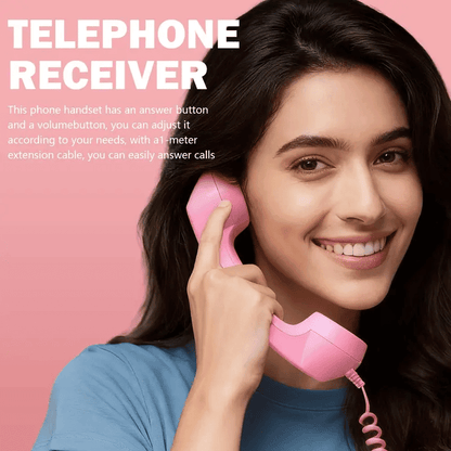 ☎️ Retro telephone handset with Type-C interface 📞 - Trendart