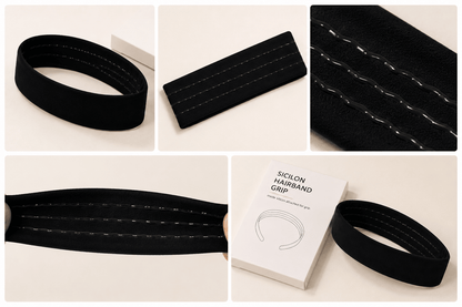 Silicon hairband grip - Trendart