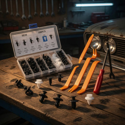 Universal Car Fastener Kit 🚗🔧 - Trendart