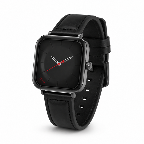 TOMI T-093 Square Dial Watch